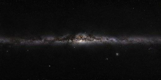 A imensidão da Via Láctea

