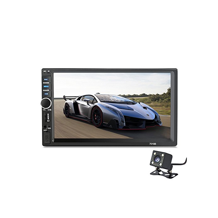 Product Summdey - Reproductor de Pantalla táctil para Coche con 2 DIN de