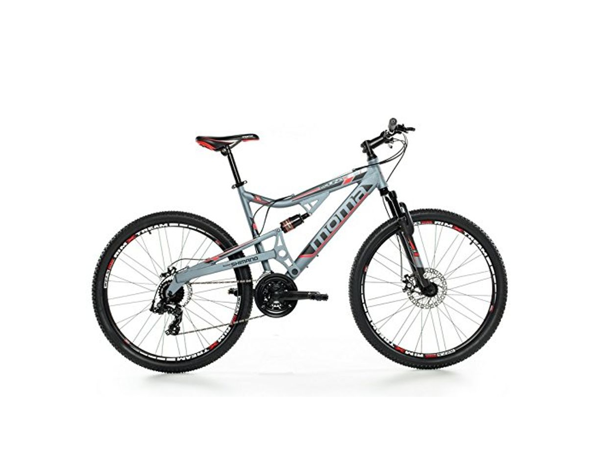 Products Moma Bikes MTB Equinox Shimano Profesional - Bicicleta Montaña 27.5", Aluminio, Cambio