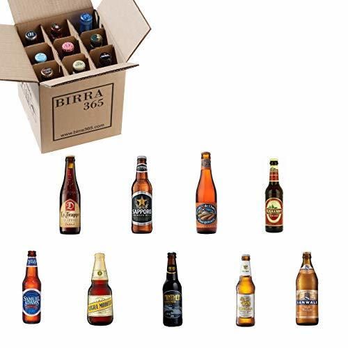 Caja selección cervezas del mundo. 9 cervezas perfectas para descubrir cervezas de