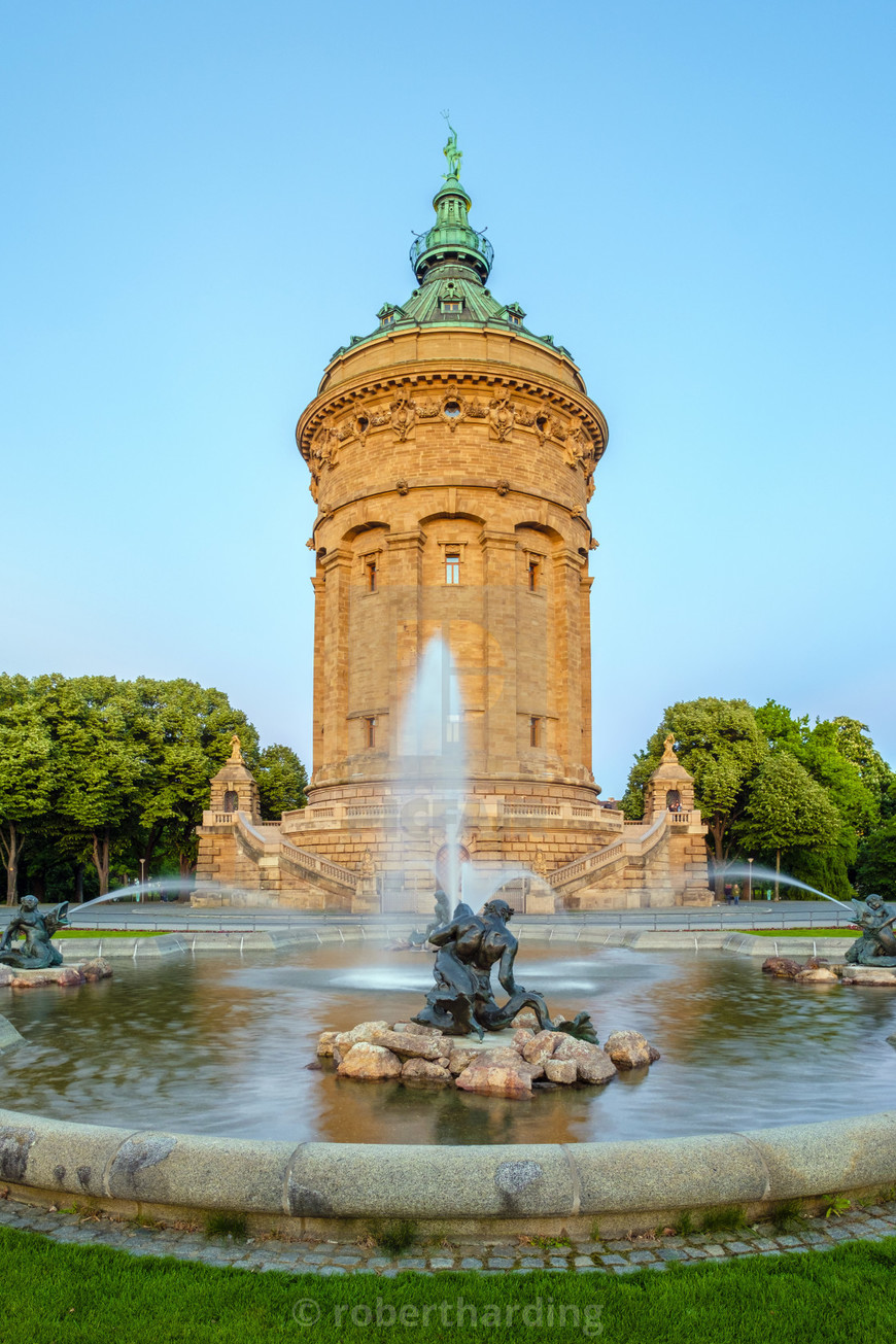 Lugar Mannheimer Wasserturm