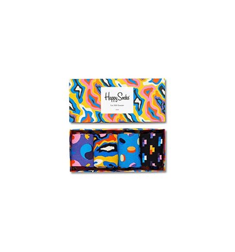Happy Socks Mix Gift Box Calcetines, Multicolor