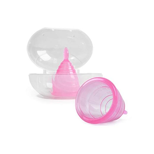 Joybeau Paquete de 2 Copa Menstrual blandas