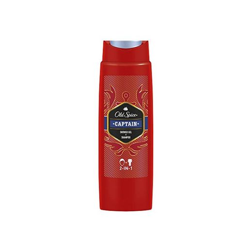 Old Spice Capitán Gel De Ducha Y Champú Hombre 400 ml