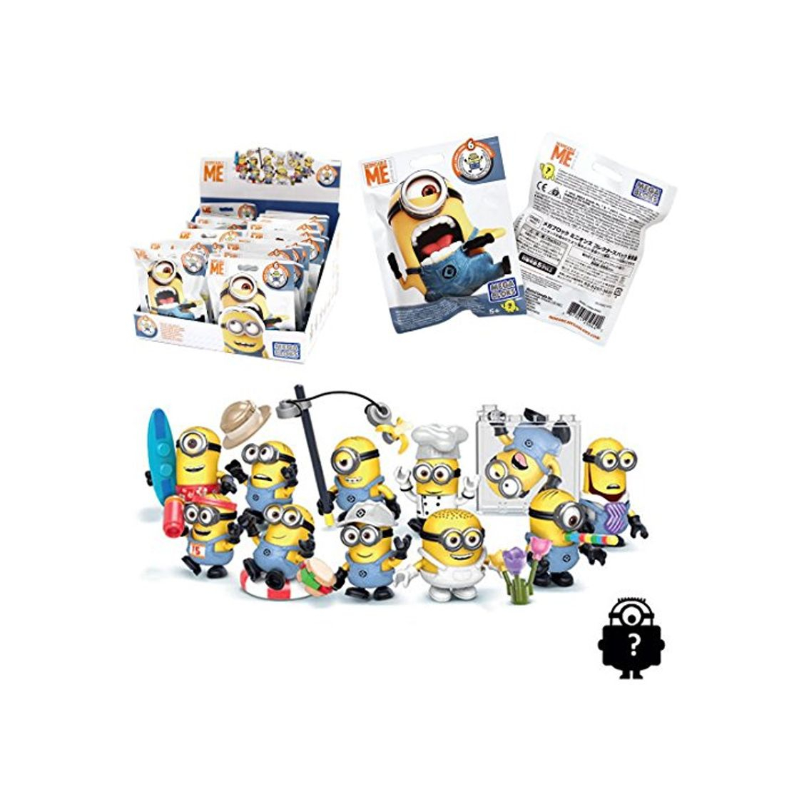 Producto Mattel - Sobres individuales con los minions  serie 5