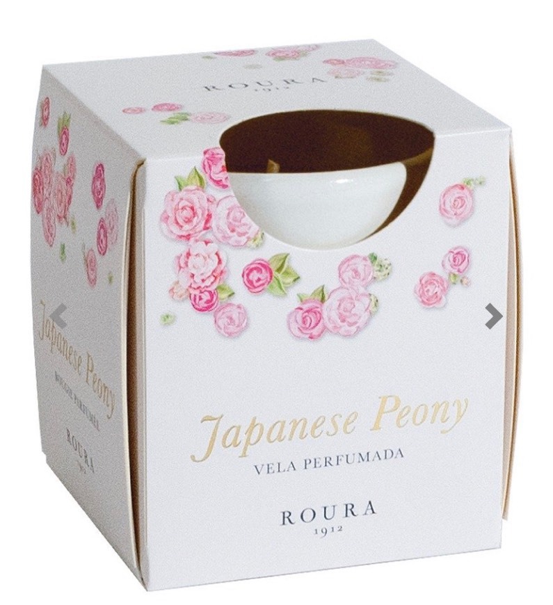 Moda Vela Vaso Cerámica Perfume Japanese Peony | Ceras Roura