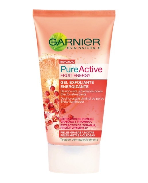 Moda Exfoliante Pure Active Fruit Energy Garnier