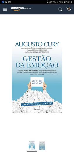 Gestão da emoção - Augusto Cury