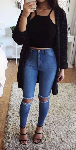 •Jeans e Cropped