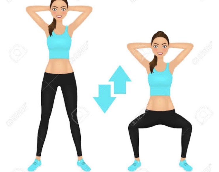 Social •agachamento 