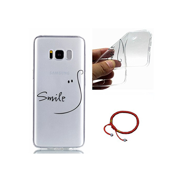 Products GOCDLJ Funda para Galaxy S8 Plus TPU Silicona Transparent Samsung Galaxy S8