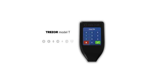 Trezor modelo T