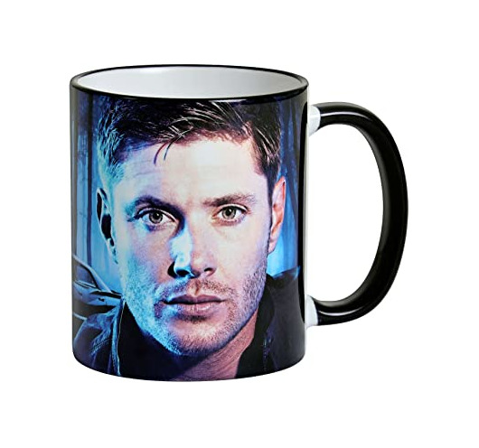 Products Supernatural Taza Dean Winchester y el Impala de Elbenwald Azul de cerámica