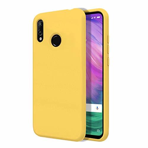 Products TBOC Funda para Xiaomi Redmi S2 [5.99 Pulgadas]- Carcasa Rígida [Amarilla] Silicona