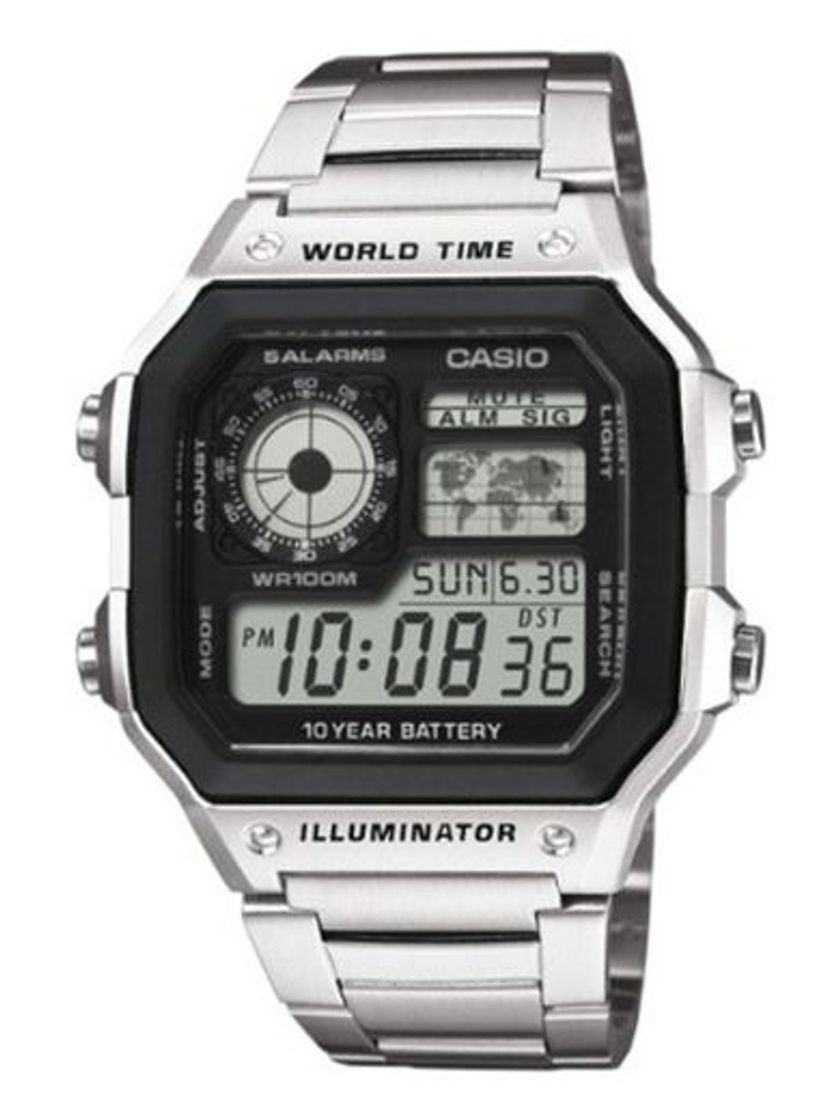 Social Casio Reloj de Pulsera AE-1200WHD-1AVEF