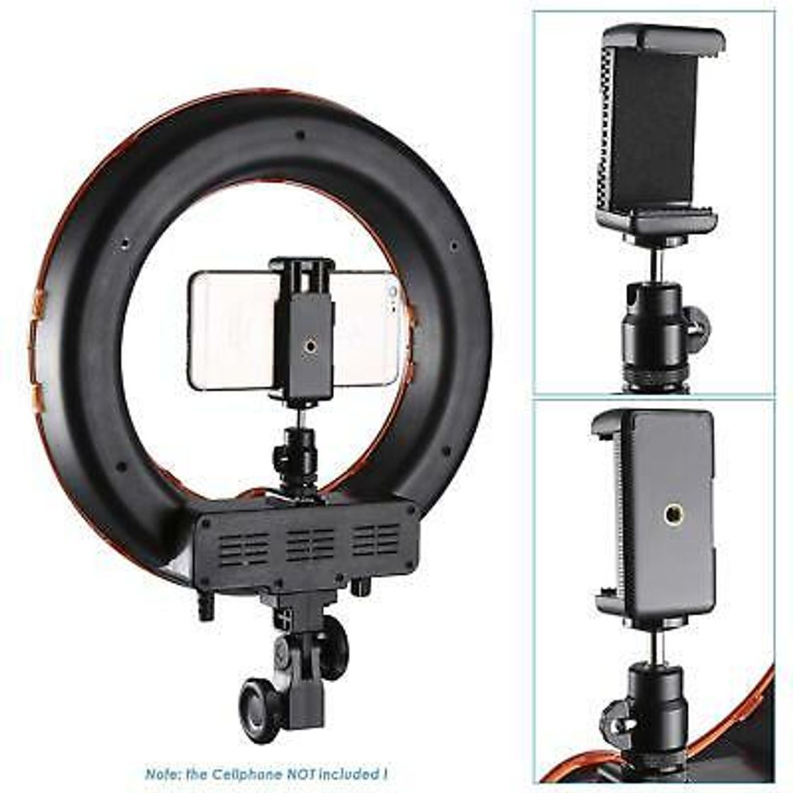 Social Neewer 36cm Exterior LED Anillo de Luz 36W 5500K con Soporte de