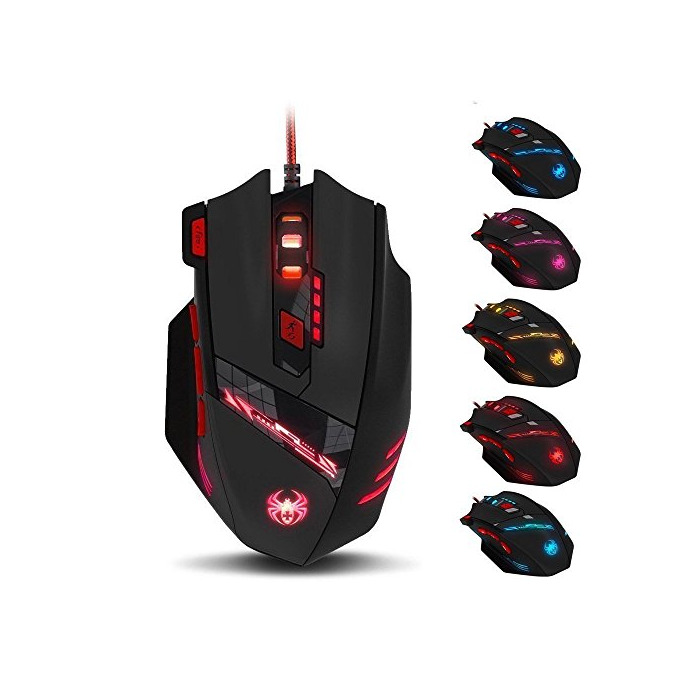 Social Zelotes 9200 DPI Ratón Gaming 