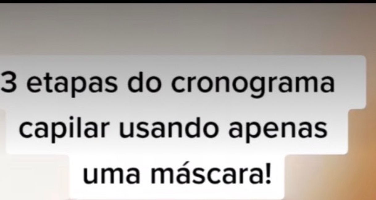 CRONOGRAMA CAPILAR MAIS FÁCIL QUE EXISTE 