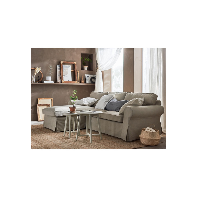 Product Sofá Ikea Ektorp Chase-long beige oscuro