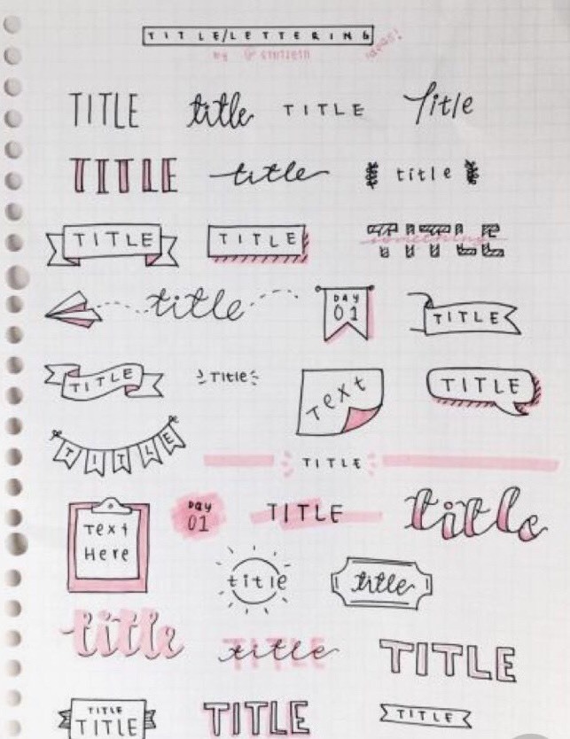 Social Lettering ideas ✨