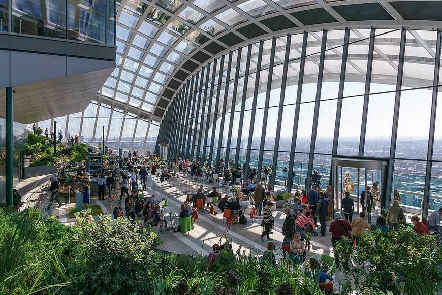 Lugar Sky Garden