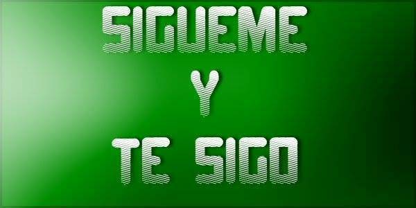 Social Sígueme y te sigo, apoyemonos.