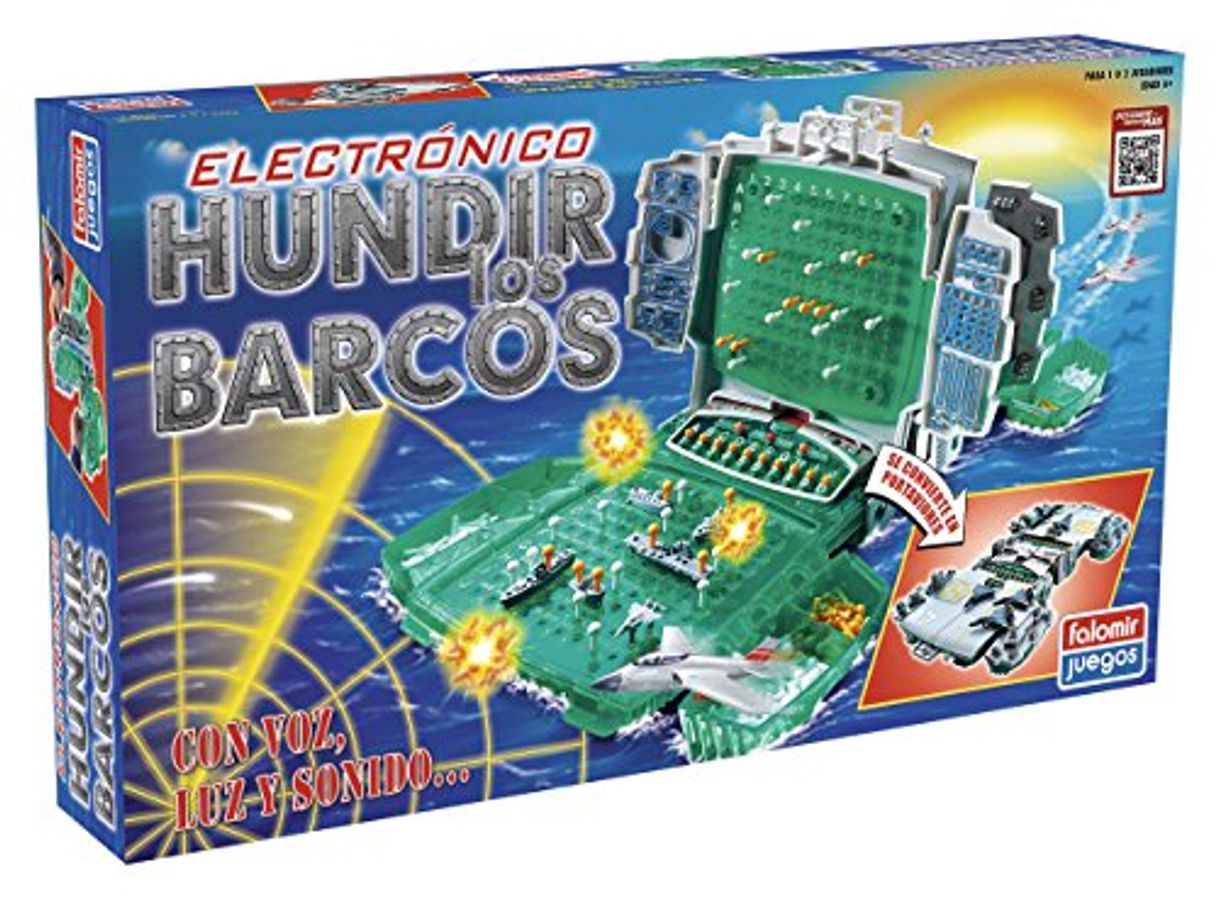 Social Falomir Hundir los Barcos Electrónico Mesa. Juego Clásico.