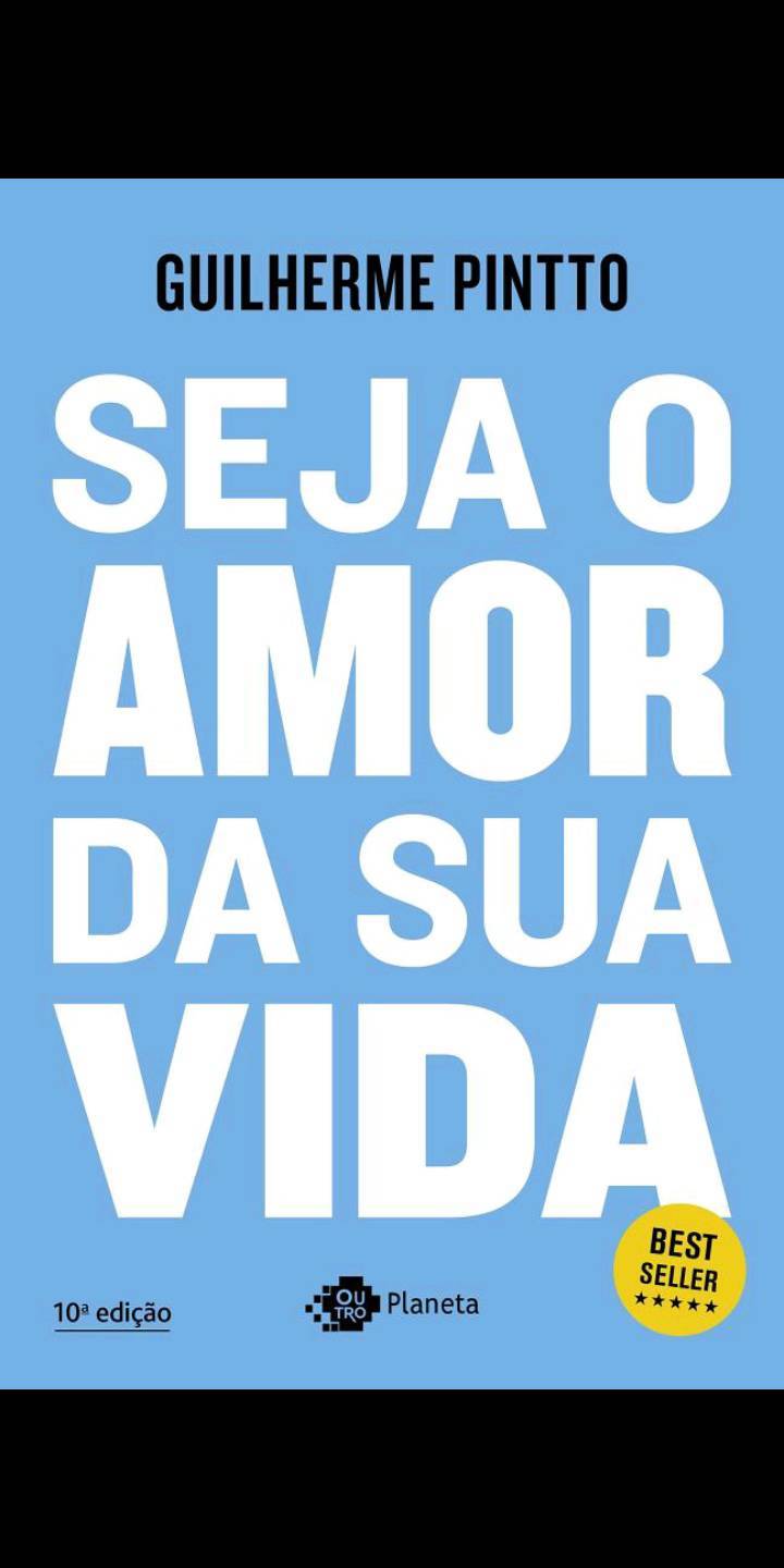 Moda Vejam esse livro, " Seja o Amor da sua vida"