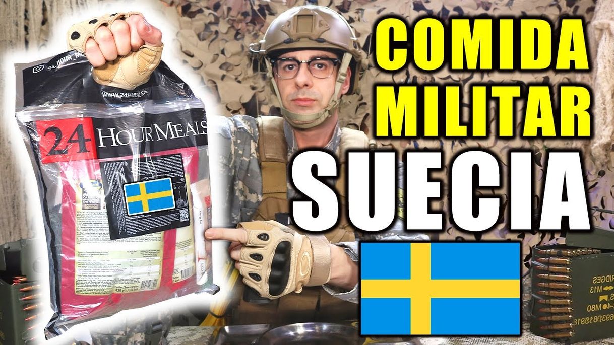 Social Probando COMIDA MILITAR de SUECIA Ración 24 Horas - YouTube 