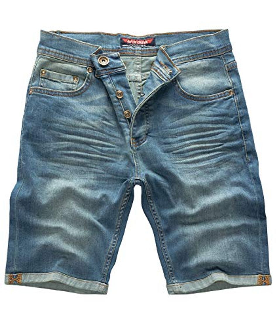 Place Rock Creek Pantalones Cortos Denim Pantalones Cortos Pantalones Cortos Hombres Pantalones Cortos