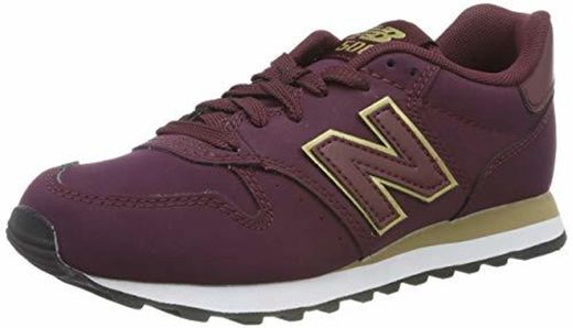 New Balance 500, Zapatillas para Mujer, Dorado