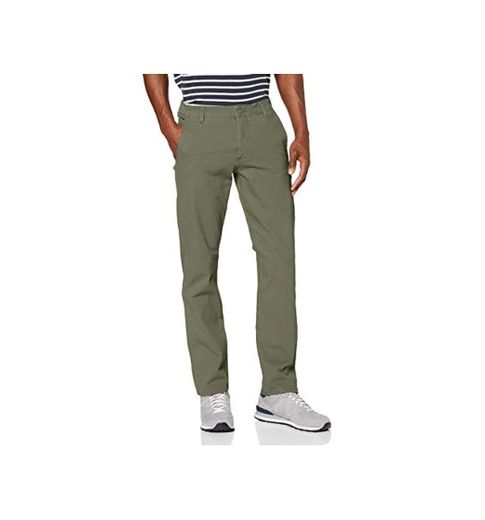 Dockers Alpha 4-Way Stretch Chino Slim Tapered Pantalones, Verde Olive 0001, 34W