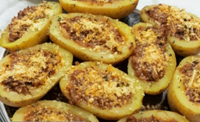 Producto Batata recheada com carne moída 