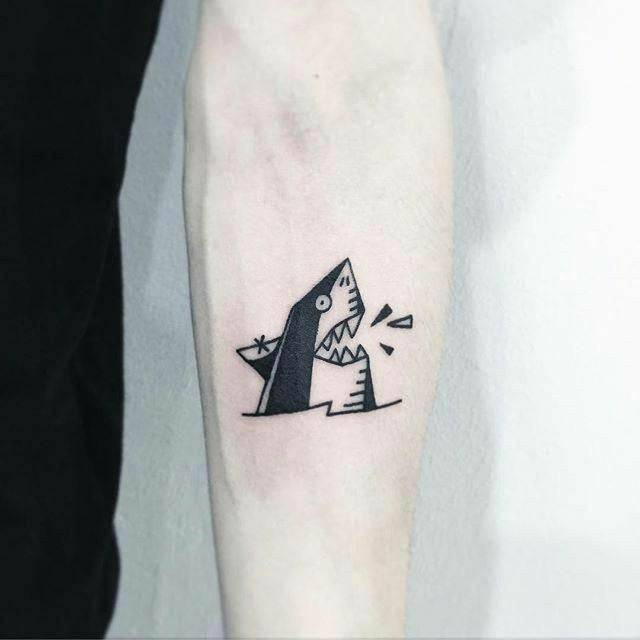 Tattoo tubarão