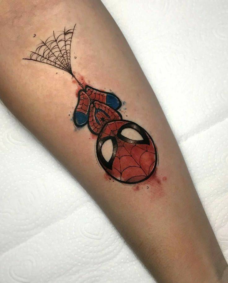 Tattoo homem aranha