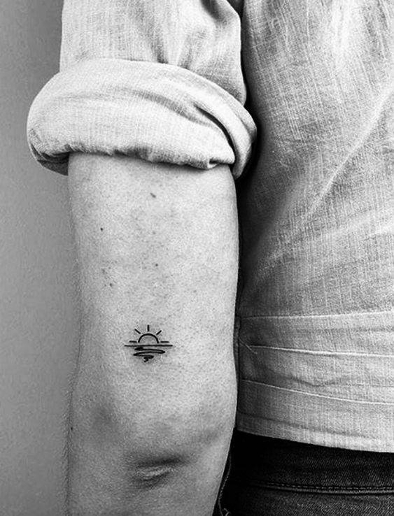 Tattoo por do sol