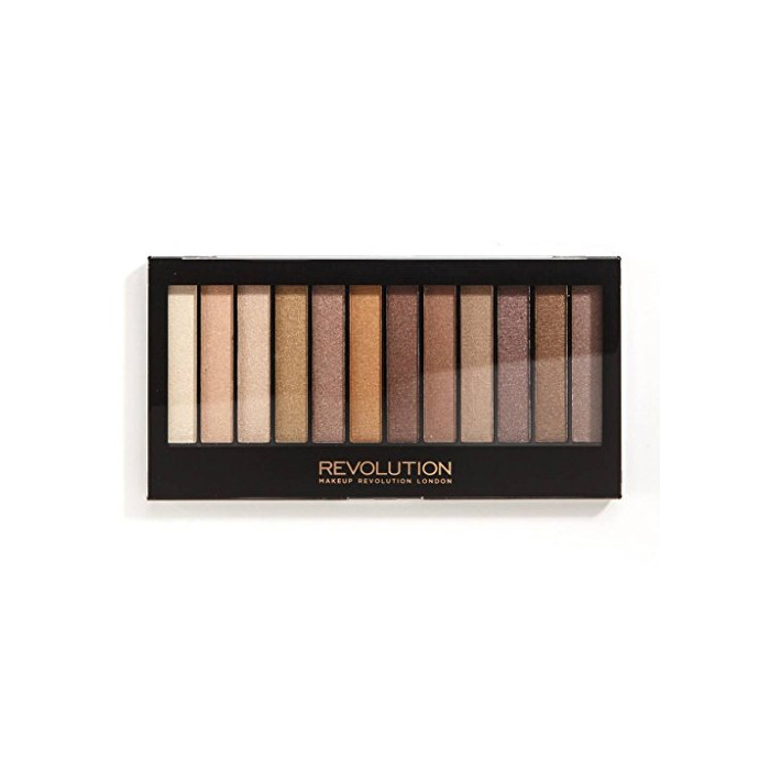 Product Makeup Revolution Redemption Eyeshadow Palette Essential Shimmers Paleta 12 cieni do powiek