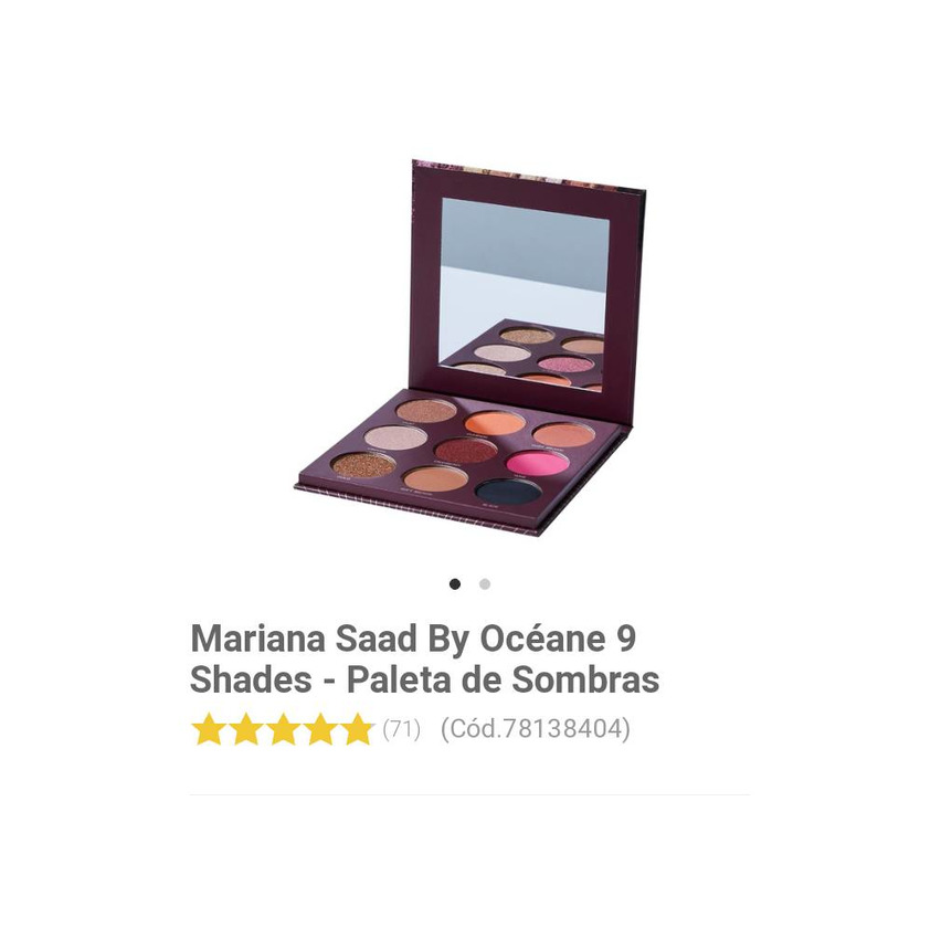 Producto Essa paleta tem meu coração 💘