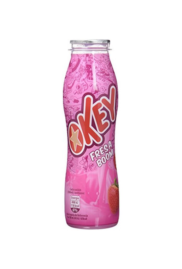 Product Okey Batido Fresa - Paquete de 3 x 188 ml - Total