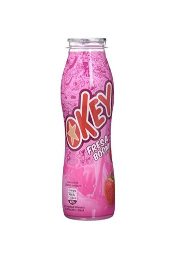 Okey Batido Fresa - Paquete de 3 x 188 ml - Total