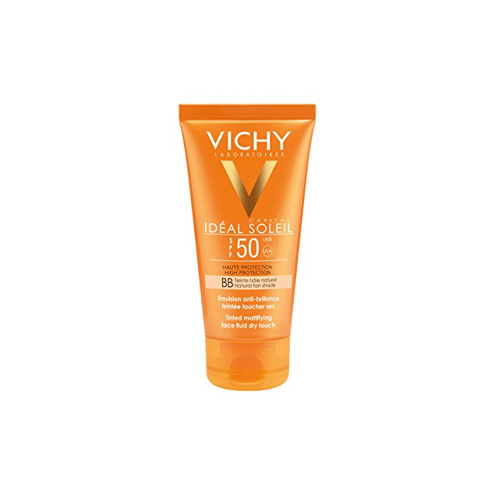 Belleza Vichy Ideal Soleil Protector Solar BB Toque Seco Fluido con Color FPS