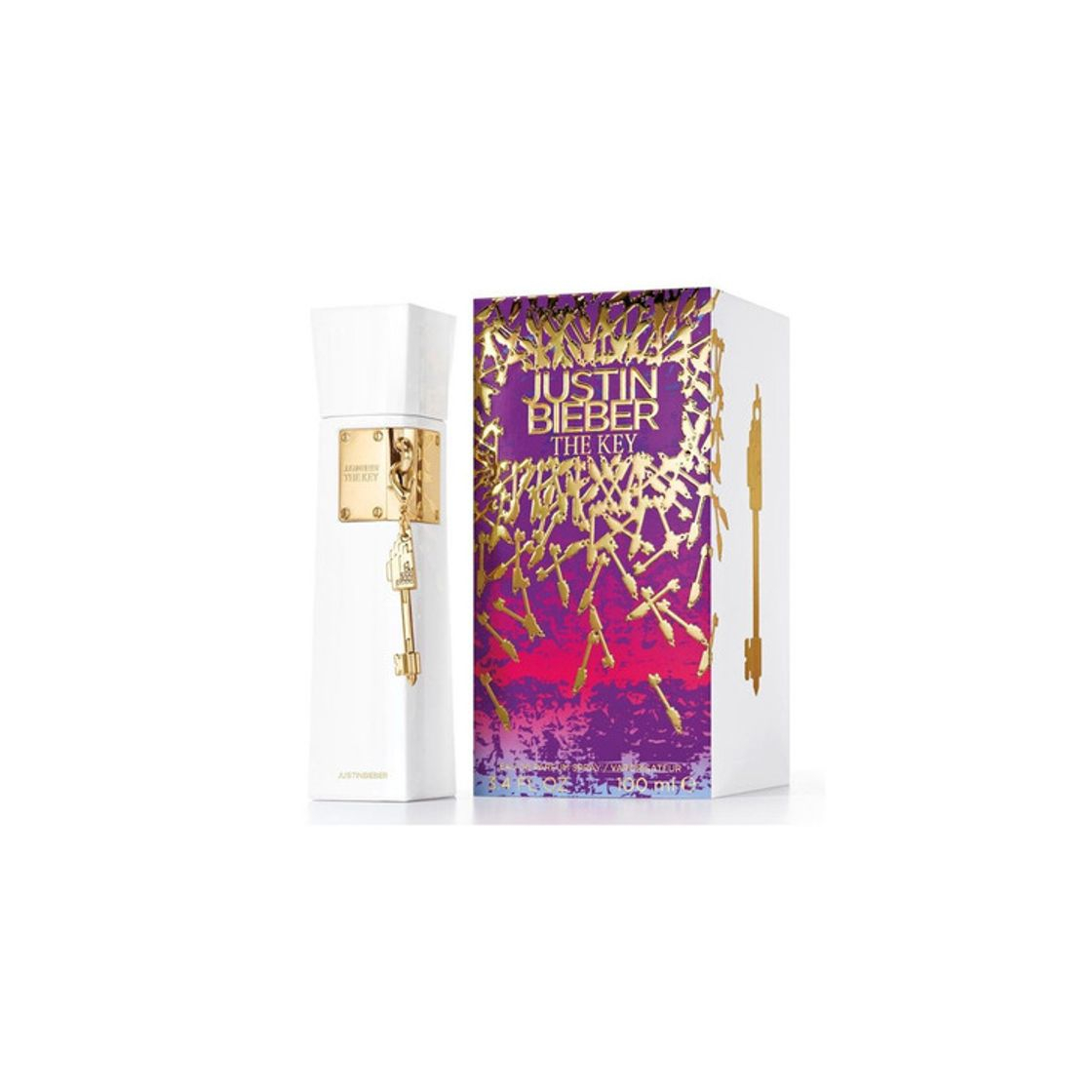 Beauty The Key by Justin Bieber Eau De Parfum Spray 3.4 oz for