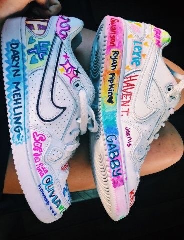 Moda Tênis da Nike customizado 🥰✨