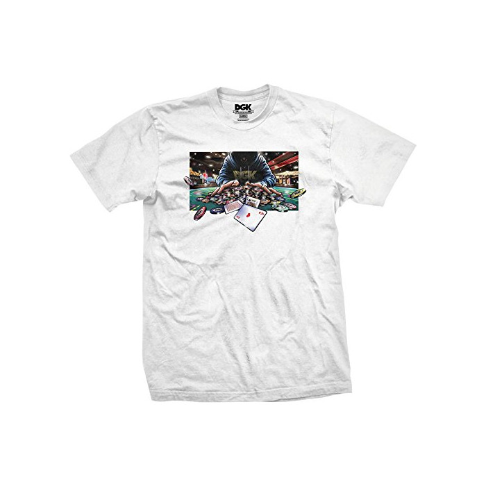 Products DGK Men's All In Short Sleeve T Shirt White-3XL