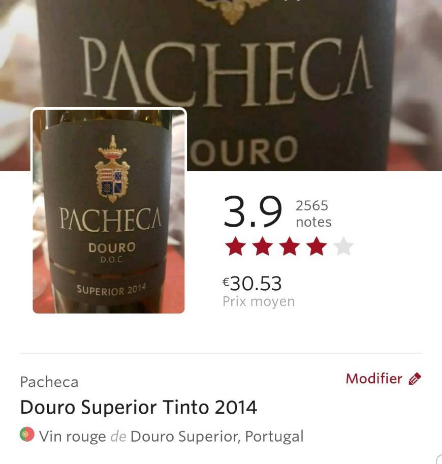 Productos Pacheca Douro Superior Tinto 2014