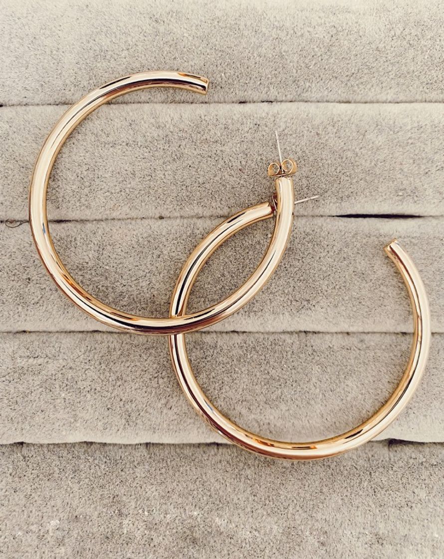 Producto Hoop Earrings - Tia Medium Gold