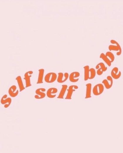 Self love baby, self love ⚡️