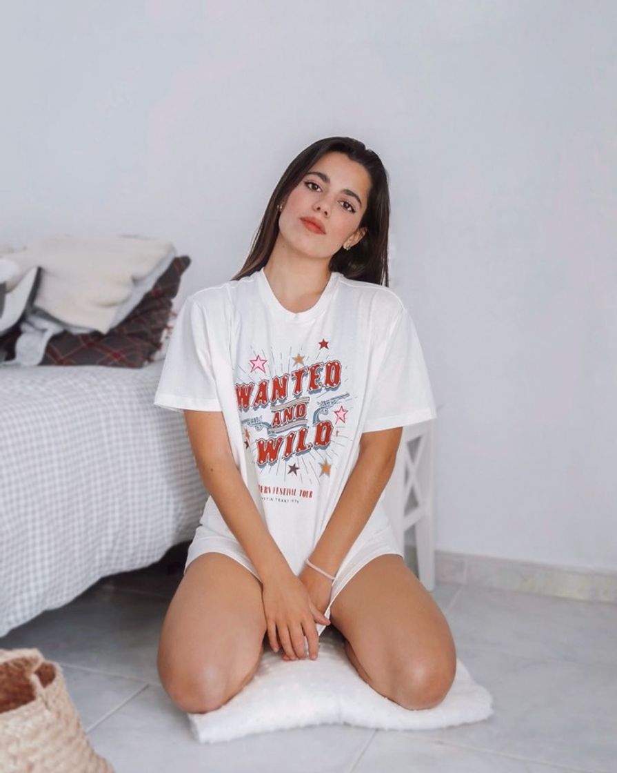 Social Loavies off white western statement tee
