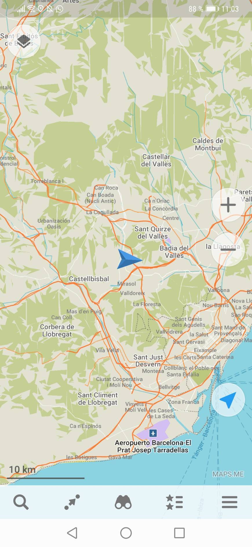 App MAPS.ME – Mapas sin conexión, navegación y guías

