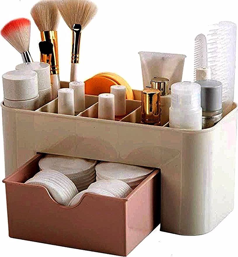 Beauty Caja Para Cosméticos Paellaesp Organizador Guardar Espacio De Escritorio Maquillaje Cajón De